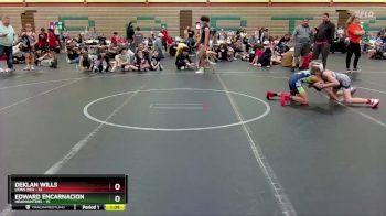 84 lbs Round 5 (6 Team) - Deklan Wills, Lions Den vs Edward Encarnacion, Headhunters