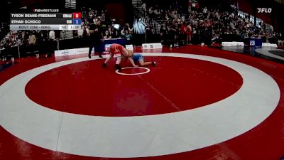 60kg Semifinal - Tyson Deane-freeman, Coast Wrestling Academy & Society vs Ethan Ochoco, Coast Wrestling Academy & Society
