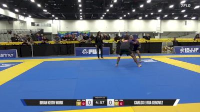 Carlos E Roa Genovez vs Brian Keith Work 2025 World IBJJF Jiu-Jitsu No-Gi Championship