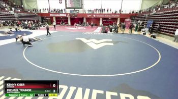 149 lbs Semifinal - Kenny Kiser, Gannon vs Michael Trainor, Shippensburg
