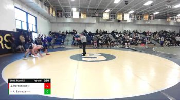 215 lbs Cons. Round 2 - Adrian Estrada, Warren vs Jesus Hernandez, Bishop Amat