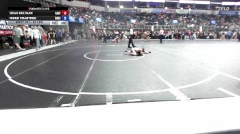 65 lbs Consi Of 8 #1 - Beau Beltran, Garcia vs Rider Crabtree, Rough Riders