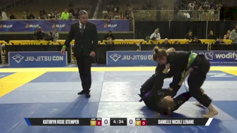 Danielle Nicole Lenane vs Kathryn Rose Stemper 2026 Pan Jiu Jitsu IBJJF Championship