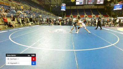 126 lbs Cons-semis - Mason Carlson, UT vs Brenden Jorden Agcaoili, NV