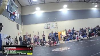 101 lbs Round 1 - Megan Gurley, Northeast Georgia Mat Monstars vs Jason Sponsel, Tech Fall