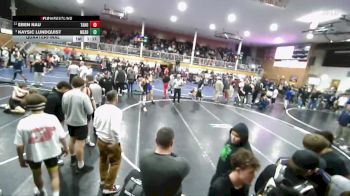 138 lbs Quarterfinal - Kaysic Lundquist, Mead vs Eben Nau, Tahoma
