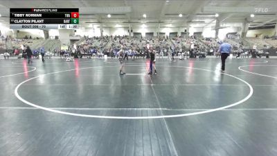 70 lbs Champ. Round 1 - Tibby Norman, TN Wrestling Academy vs Clayton Pilant, Elite Wrestling Academy