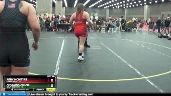 170 lbs Round 1 (16 Team) - Angelina Adams, Oklahoma City vs Abby McIntyre, Grand View