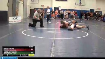 170 lbs Cons. Round 3 - Jordan Morse, Box Elder High School vs Owen Munk, Ridgeline High School