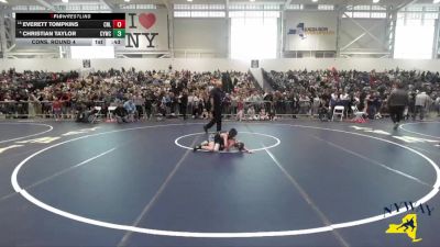 75 lbs Cons. Round 4 - Christian Taylor, Columbia Youth Wrestling Club vs Everett Tompkins, Club Not Listed