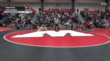 145 lbs Quarterfinal - Layna DeMoss, Benton Community vs Zenlynn Lee, Mount Pleasant