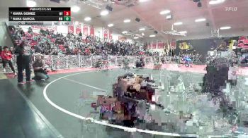 140 lbs Quarterfinal - Kiara Gomez, Murrieta Valley vs Sara Garcia, Murrieta Mesa