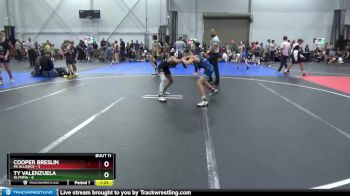 84 lbs Round 4 (6 Team) - Cooper Breslin, PA Alliance vs Ty Valenzuela, Olympia