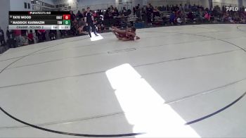 123 lbs Champ. Round 2 - Tate Wood, Fullerton vs Maddox Karmazin, The Best Wrestler