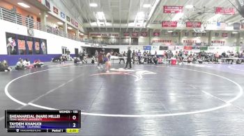 155 lbs 7th Place Match - Sheanareial (Nari) Miller, Texas Womens University vs Taydem Khamjoi, Unattached - California