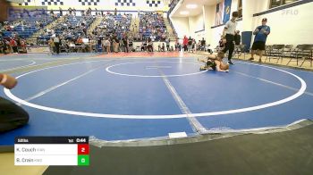 52 lbs Consi Of 8 #2 - Klasen Couch, Vian Wrestling Club vs Boston Crain, Keystone Wrestling Club