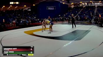 120 lbs Cons. Round 5 - Savannah Witt, Palisades vs Paige Weiss, Sparta