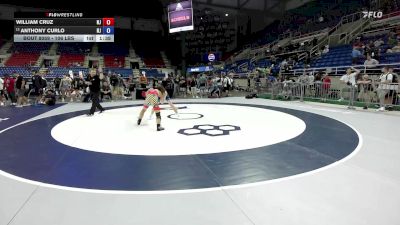 106 lbs Cons. Rd Of 16 - William Cruz, NJ vs Anthony Curlo, NJ