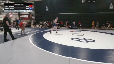 92 kg Cons. Rd Of 64 - Kael Bennie, Brunson UVRTC vs Wyatt Bush, Husky Elite Wrestling Club