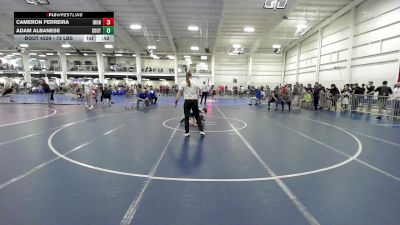 73 lbs Consi Of 8 #1 - Cameron Ferreira, Iron Faith WC vs Adam Albanese, Southington