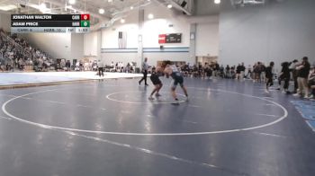 215 lbs Round 1 (16 Team) - Adam Price, Harrison vs Jonathan Walton, Carrollton