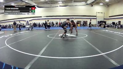 157 lbs 7th Place Match - Connor Doughty, Adrian NCAA vs Olen Moshier, Adrian NCAA