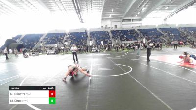 100 lbs 5th Place - Neal Tuinstra, Fearless WC vs Micah Chea, Powerline Wrestling