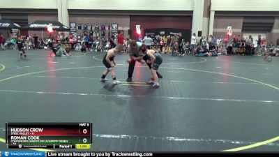 Semis & 1st Wrestleback (8 Team) - Hudson Crow, Steel Valley vs Roman Cook, Contenders Wrestling Academy Green