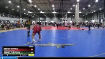 215 lbs Semifinal - Robert Thompson, Great Bridge Wrestling Club vs Steven Ramirez, HeadHunters