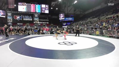 125 lbs Champ. Rd Of 64 - Gabrielle Wilson, OH vs Karlie Kruse, IA