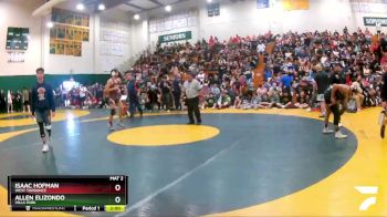 138 lbs Champ. Round 2 - Allen Elizondo, Villa Park vs Isaac Hofman, West Torrance