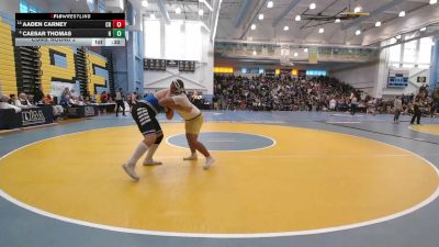 285 lbs Cons. Round 2 - Caesar Thomas, Howard H S vs Aaden Carney, Caesar Rodney H S