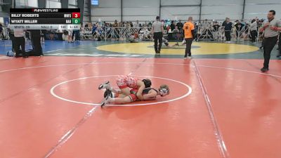 72 lbs Round 2 - 10:30am Friday - Billy Roberts, Minnesota Funky Singlets vs Wyatt Miller, Nauman Green