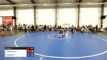 51 kg Prelims - Aiden Suganuma, Gunston Wrestling Club vs Quinn McBride, Beca Black