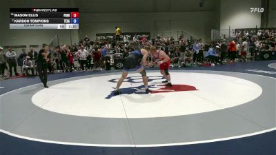 92 lbs Quarters - Mason Ellis, Pennsylvania vs Karson Tompkins, Texas