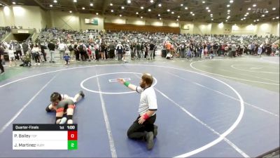 86 lbs Quarterfinal - Parker Bailey, Top Fuelers WC vs Jaxon Martinez, Ruby Mountain WC