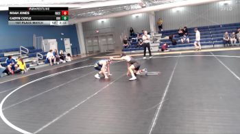 125 lbs 1st Place Match - Noah Jones, Iowa Western Community College vs Cadyn Coyle, Nebraska-Kearney