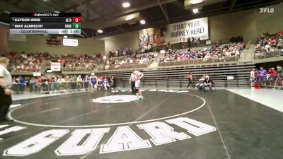 1A 126 lbs Quarterfinal - Max Albrecht, Panguitch vs Kayson Winn, Altamont