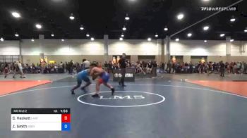 182 kg Prelims - Connor Hackett, Lake Gibson High School Wrestling vs Zion Smith, Georgia
