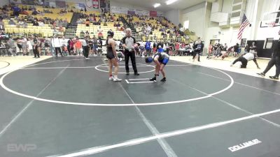 102 lbs Semifinal - Kylee Tran, Union Girls JH vs Genesis Brown, Miami Wardogs