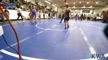 84 lbs Quarterfinal - Case Henson, Wagoner Takedown Club vs Trey Howell, R.A.W.