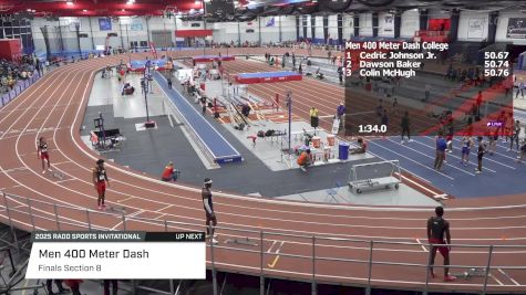 Men's 400m, Finals 8