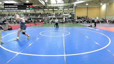 285 lbs Round Of 16 - Jack Disharoon, Tri-County vs Hunter Ferland, Springfield