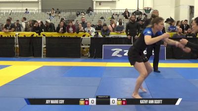 KATHY ANN SCOTT vs JOY MARIE COY 2025 World IBJJF Jiu-Jitsu No-Gi Championship