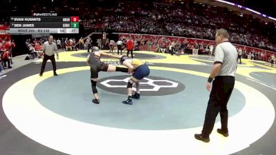 D3-138 lbs Cons. Round 1 - Evan Kusmits, Ak. Manchester vs Ben James, Sand. Smcc