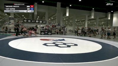 125 lbs Cons. Semis - Michael Mocco, ATT/Mocco Wrestling Academy vs Koy Hopke, Minnesota - RTC