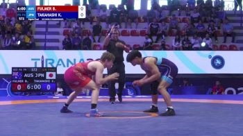 74 kg 1/8 Final - Bradley Fulmer, Australia vs Kota Takahashi, Japan