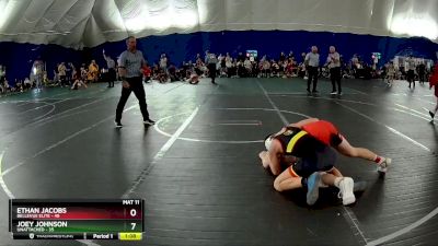 110 lbs Round 2 - Joey Johnson, Unattached vs Ethan Jacobs, Bellevue Elite