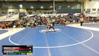 149 lbs Champ. Round 1 - Nehemiah Belfort, Wheaton College vs Brendan Connolly, University Of Chicago