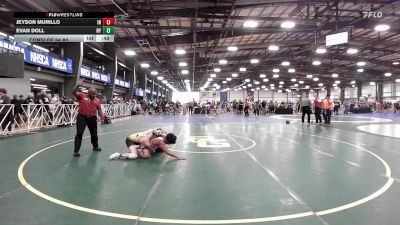 120 lbs Consi Of 64 #2 - Jeyson Murillo, IN vs Evan Doll, NY